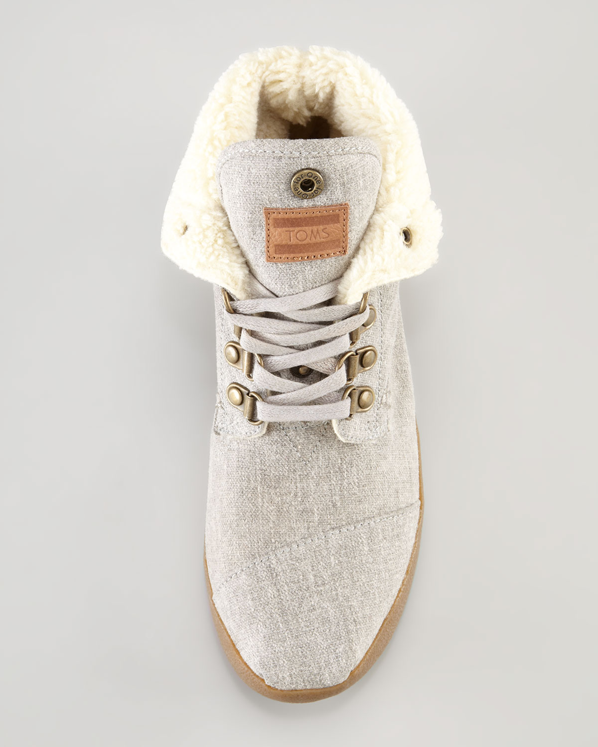 toms canvas booties