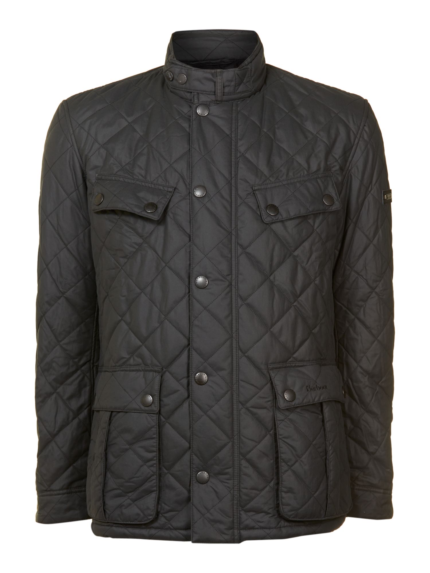 belts men's lewis john Jacket Ariel for Men  Sea Black Quilted Lyst  Barbour in