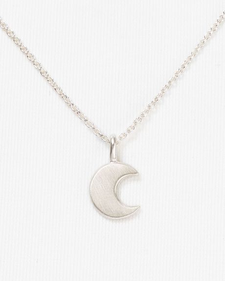Dogeared I Love You To The Moon and Back Pendant Necklace in Silver