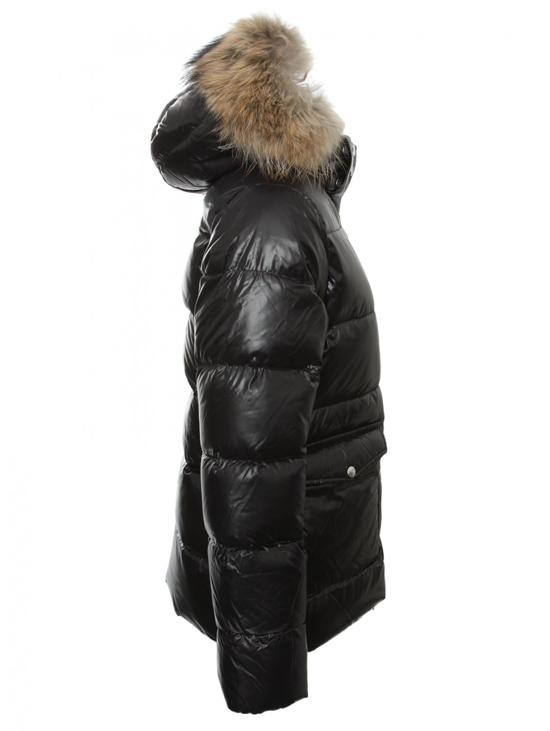 Pyrenex Womens Quilted Authentic Shiny Coat Black in Black | Lyst