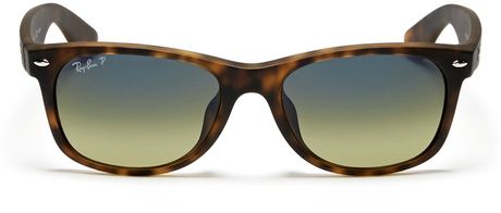 Ray-ban Matte Tortoise Shell Sunglasses in Brown for Men (Neutral and ...