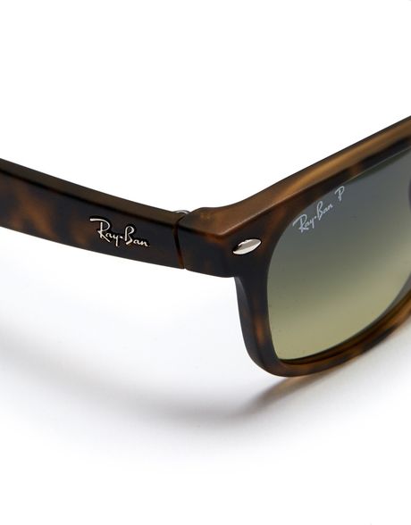 Ray-ban Matte Tortoise Shell Sunglasses in Brown for Men (Neutral and ...