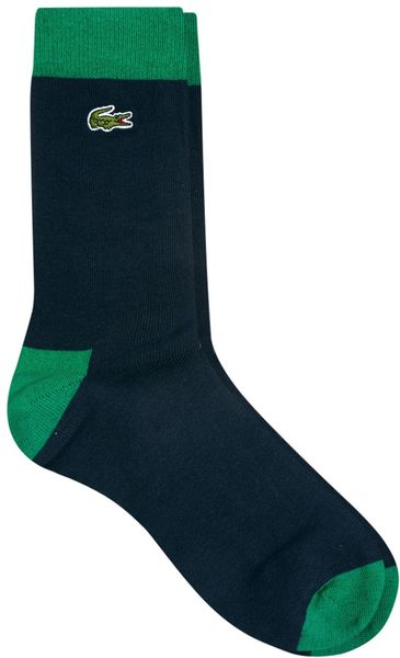 Lacoste Live Socks in Green for Men (Navy) | Lyst