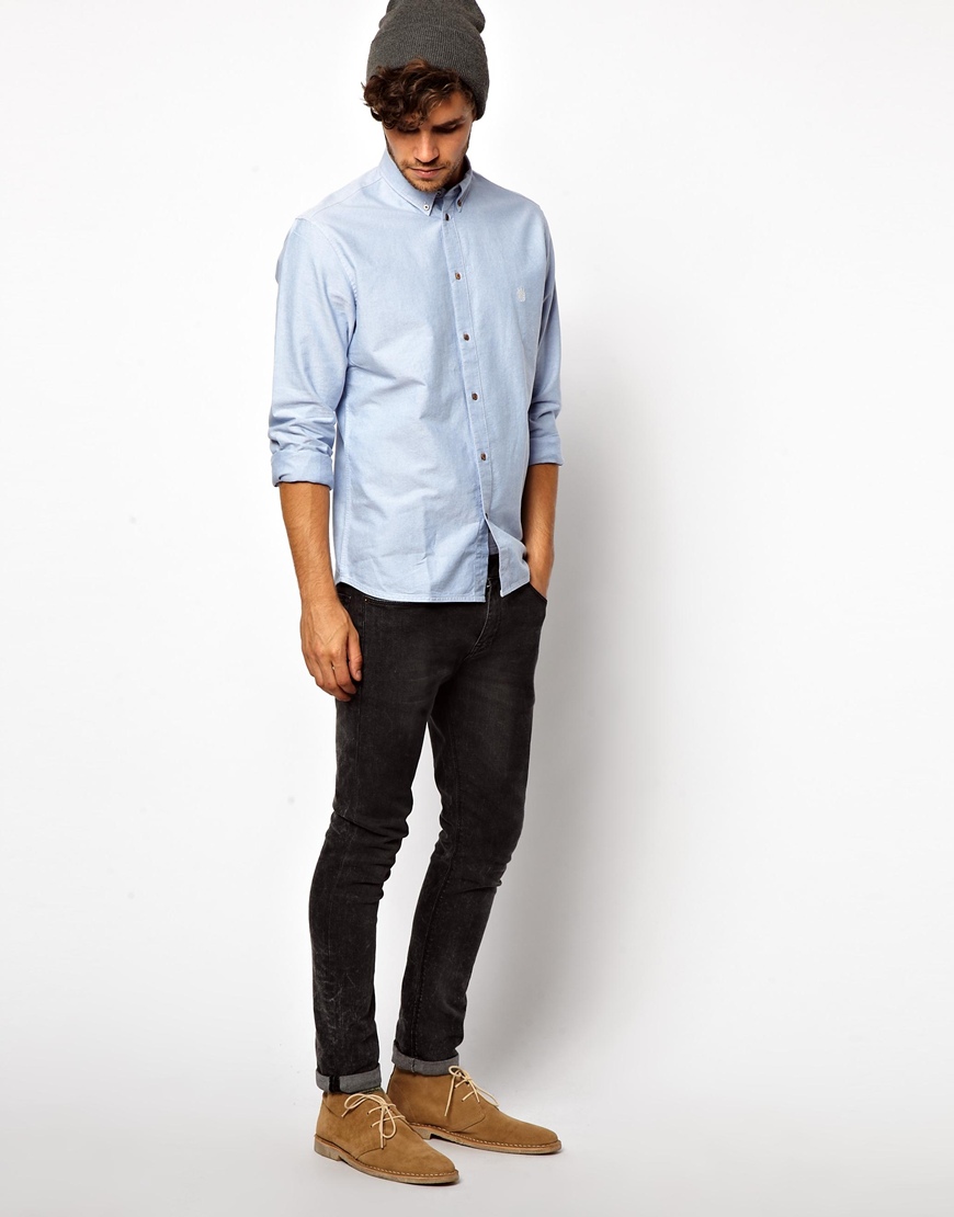 Lyst - G-Star Raw Paul Smith Jeans Oxford Shirt in Blue for Men