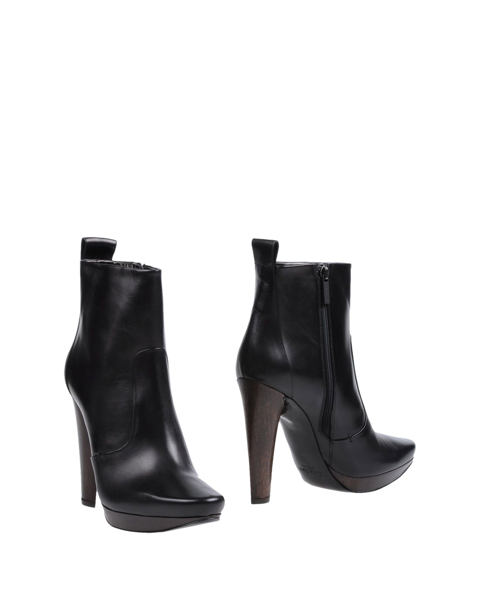 Calvin Klein Ankle Boots in Black | Lyst