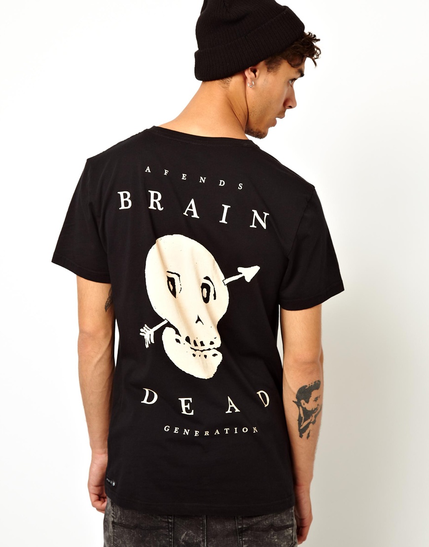 Lyst - Nike Brain Dead Tshirt with Back Print in Black for Men