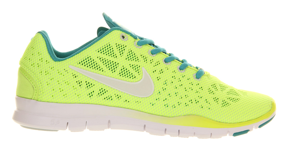 nike free 5.0 womens neon yellow