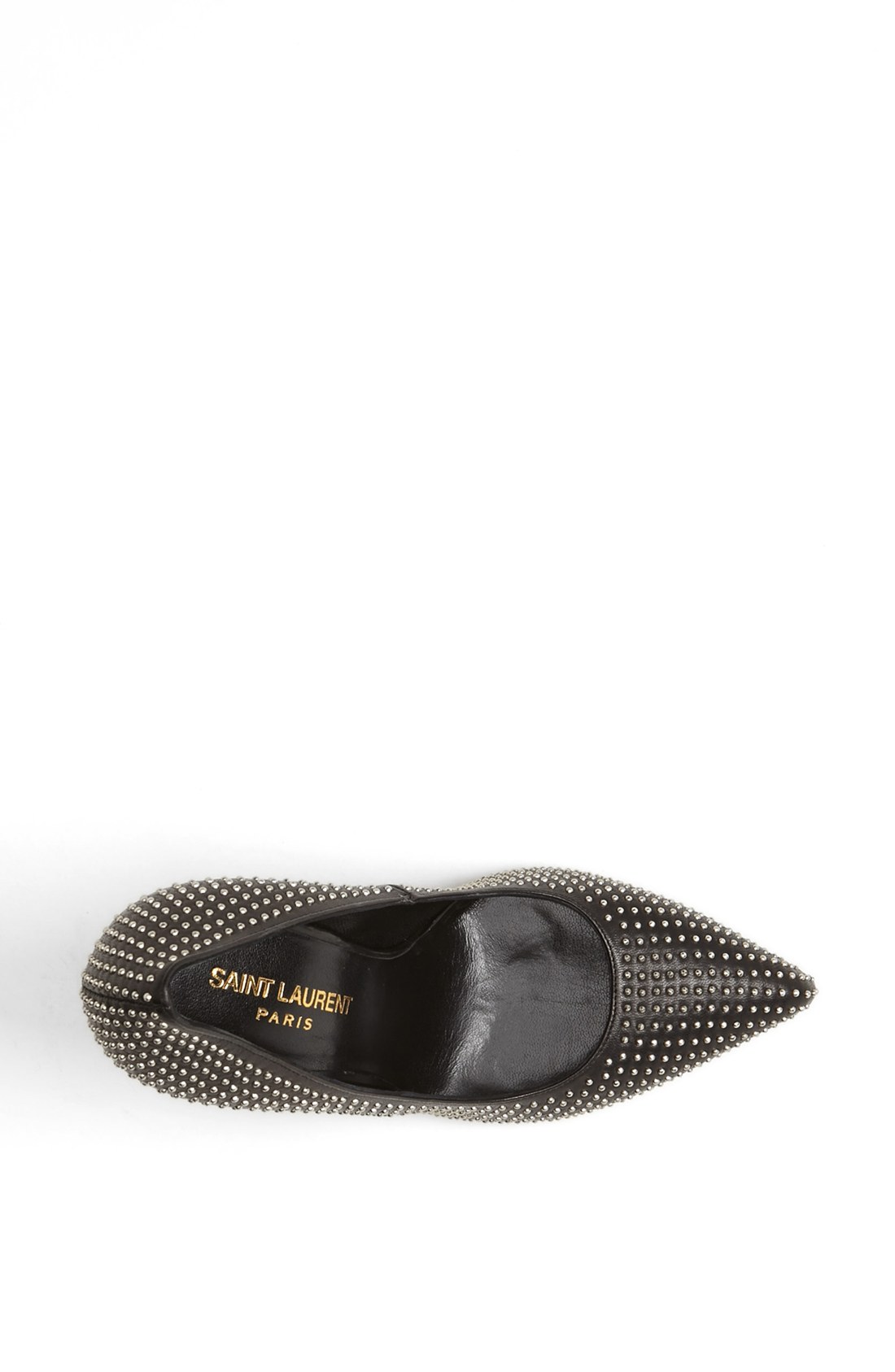 saint laurent studded pumps