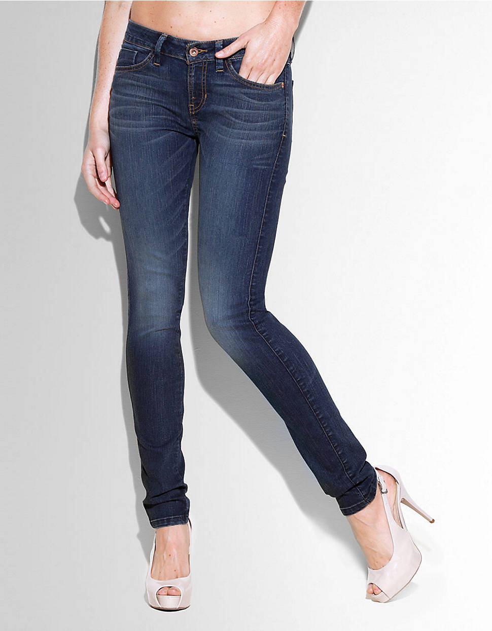 Guess Brittney Skinny Jeans in Blue - Lyst