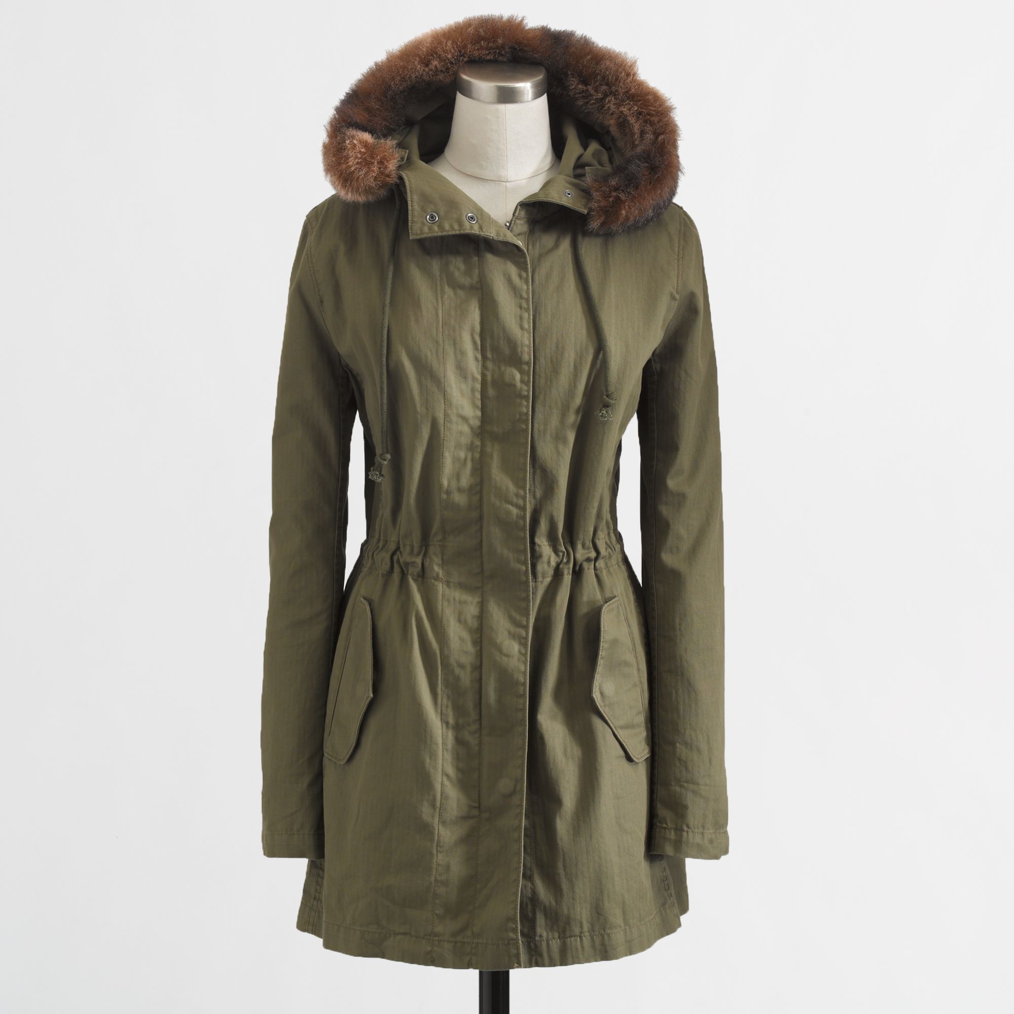 j crew womens parka