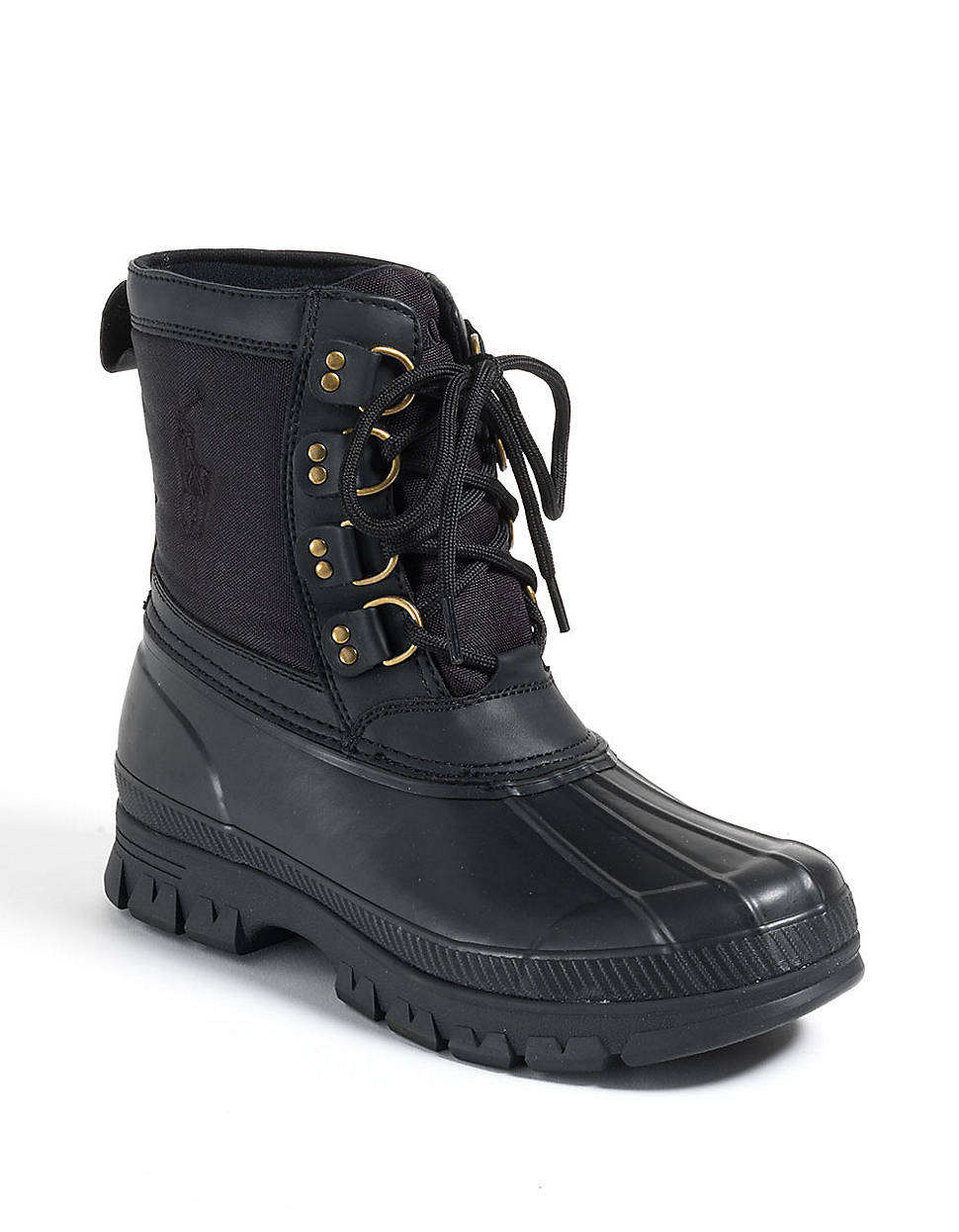 Polo Ralph Lauren Crestwick Hiking Boots in Black for Men | Lyst