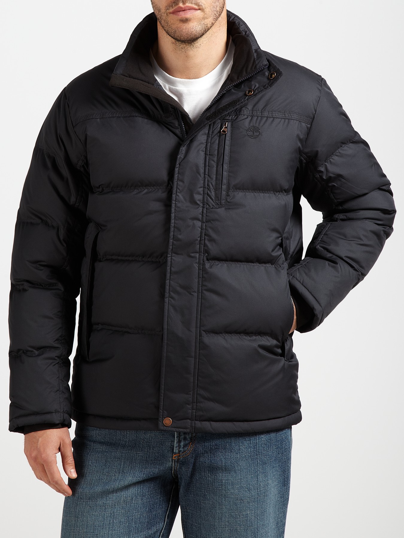 Timberland Synthetic Reedville Down Jacket in Black for Men - Lyst