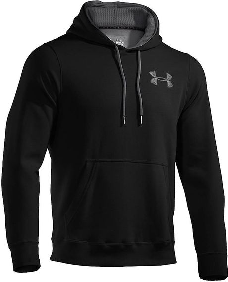 Under Armour Charged Cotton Storm Fleece Hoody in Black for Men | Lyst