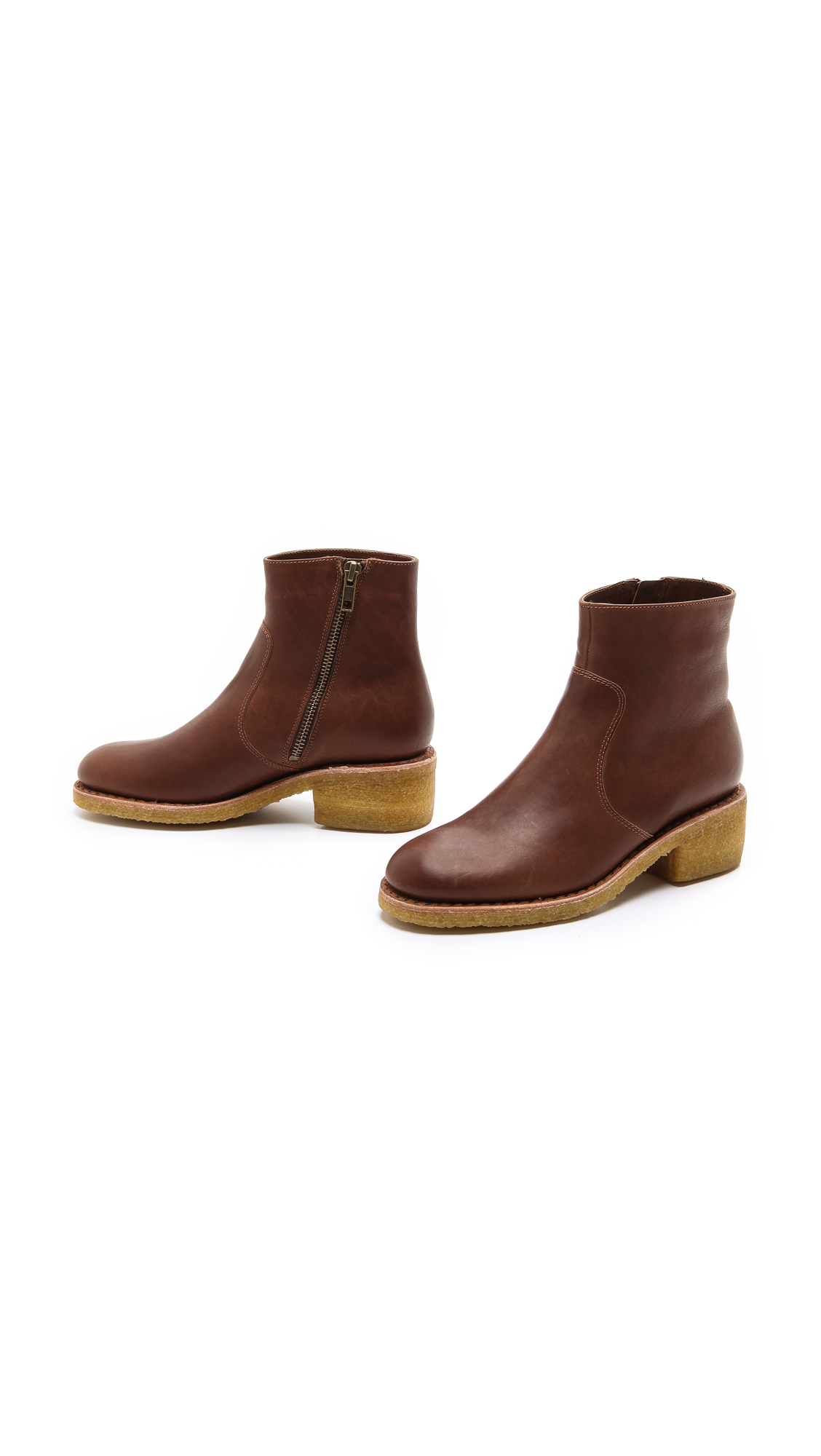 warm lined lace up bootie