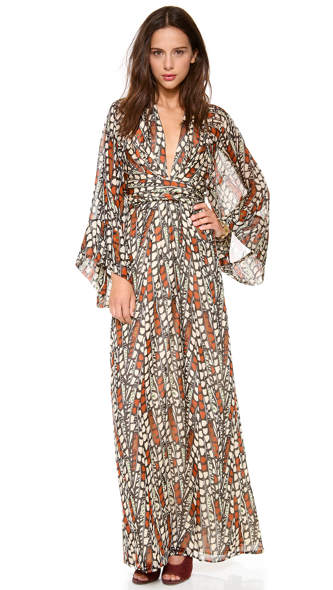 kaftan long gown