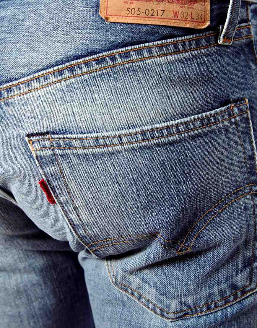 levis raw jeans