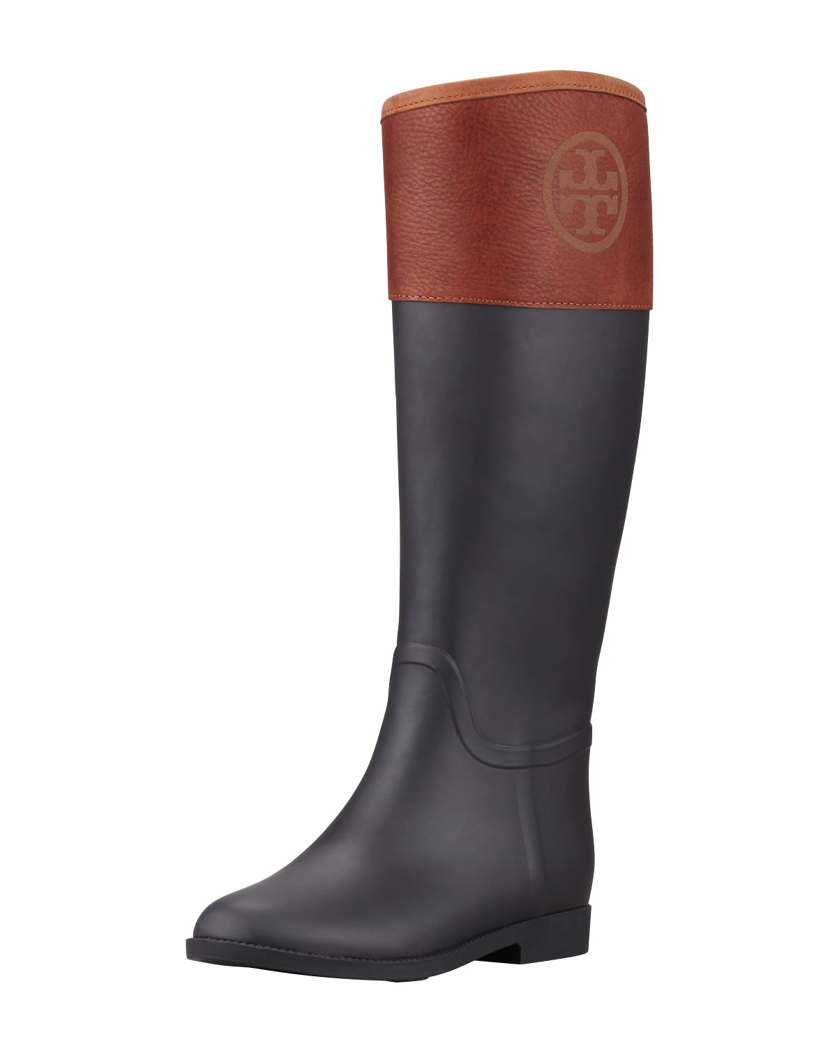 tory burch diana rain boots