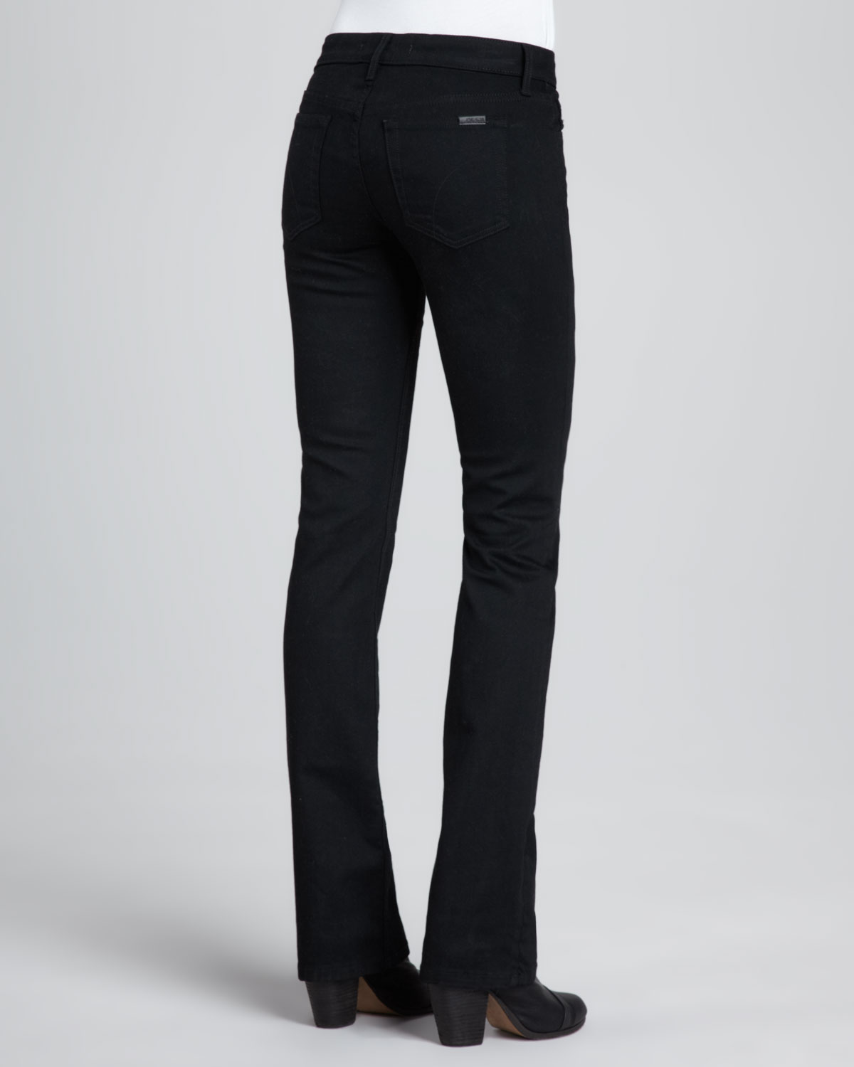 Joe's jeans Lynden Curvy Bootcut Jeans Black in Black | Lyst