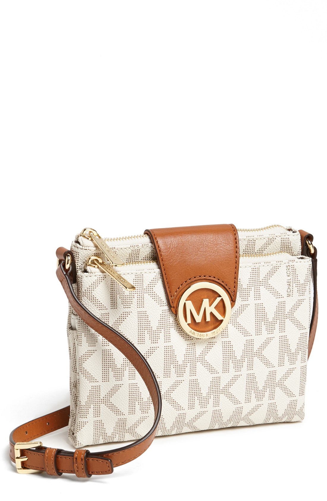 michael kors crossbody white