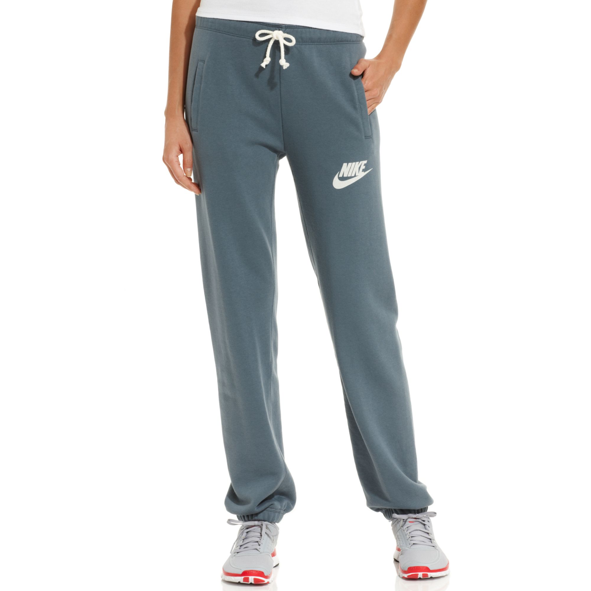 Nike Rally Straightleg Sweatpants in Gray (Armory Slate) | Lyst