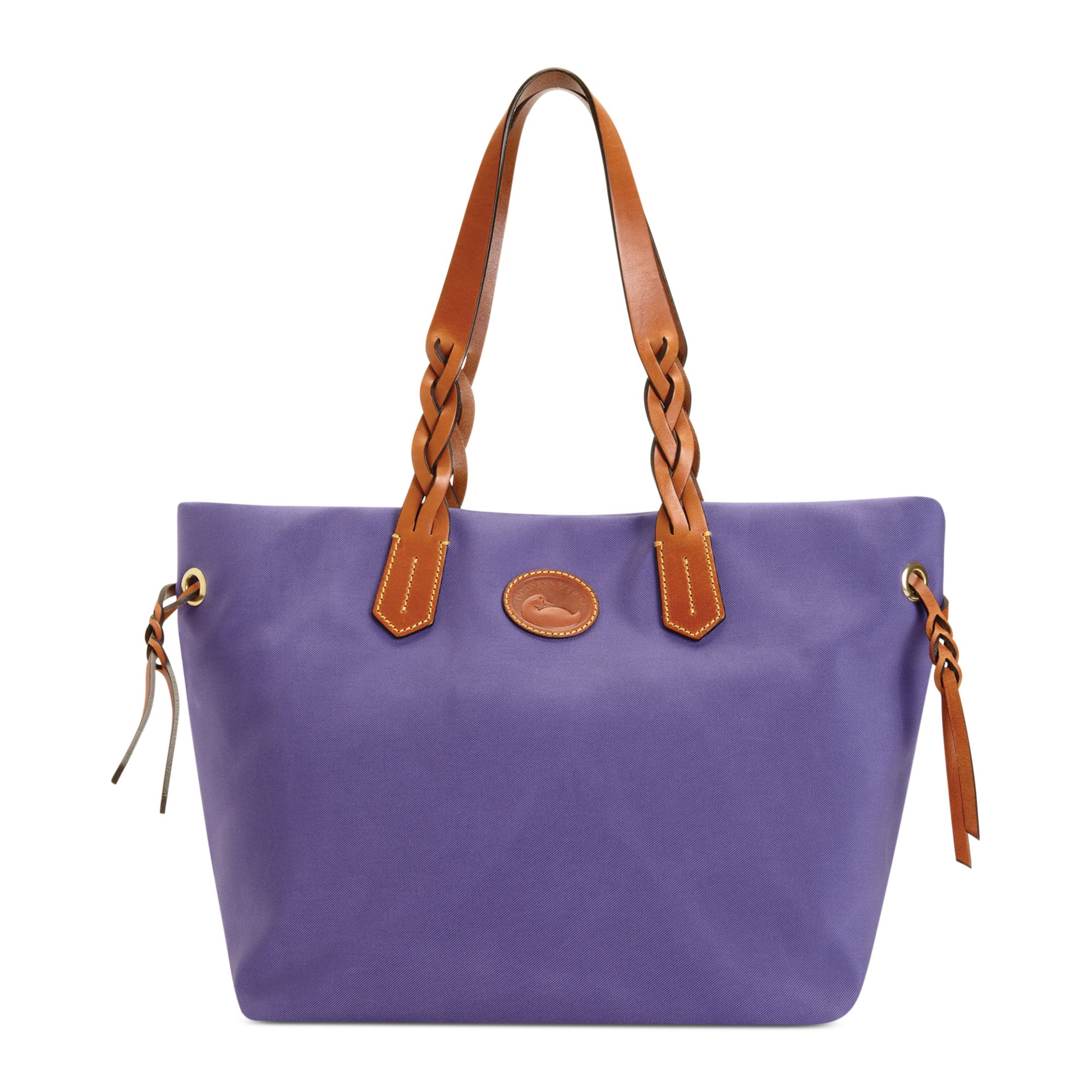 Dooney & Bourke Nylon Shopper in Purple | Lyst
