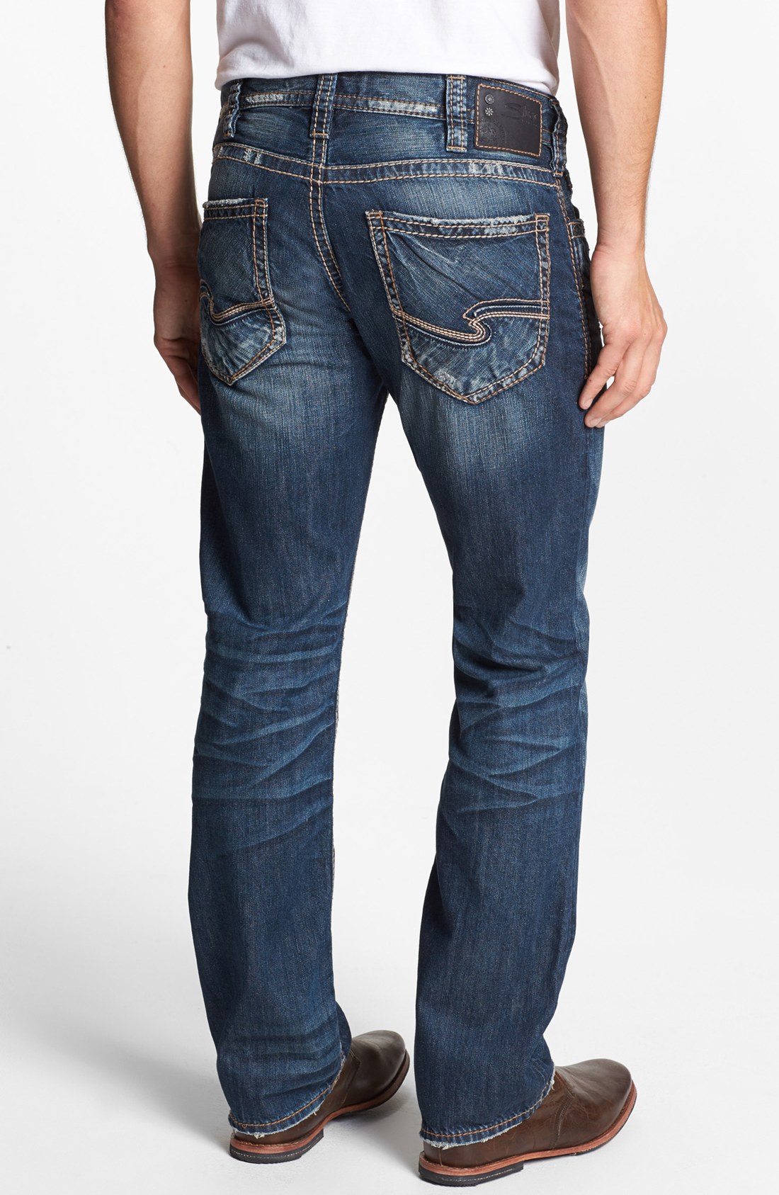 Silver Jeans Co. Nash Straight Leg Jeans in Blue for Men (Indigo) | Lyst