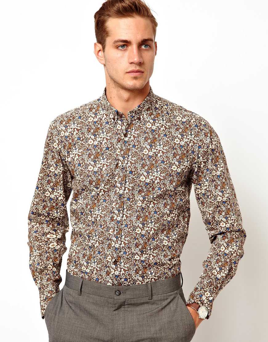 ben sherman brown shirt