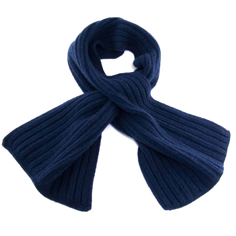 Lyst - Black.co.uk Navy Cashmere Cravat Scarf 100% Cashmere in Blue