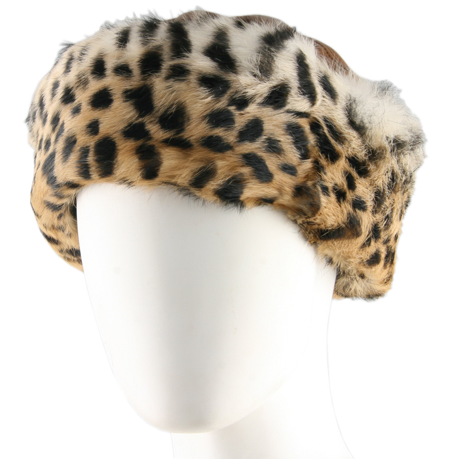 rabbit fur hat