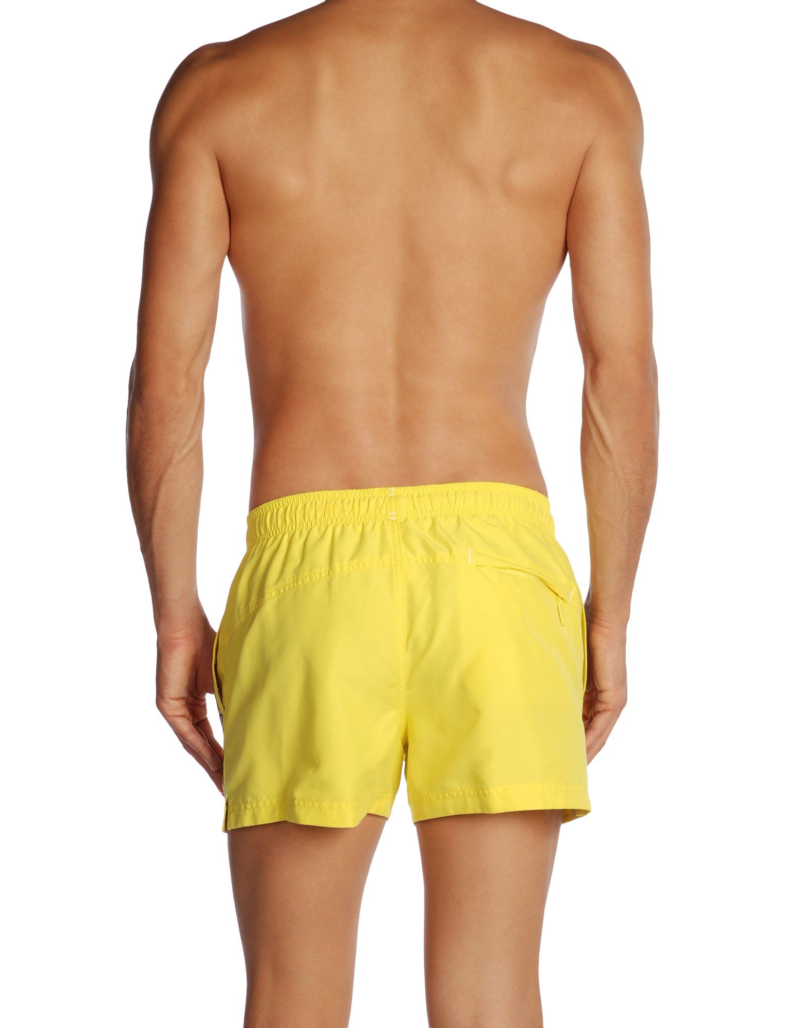 Calvin Klein | Yellow Swimming Trunks for Men | Lyst