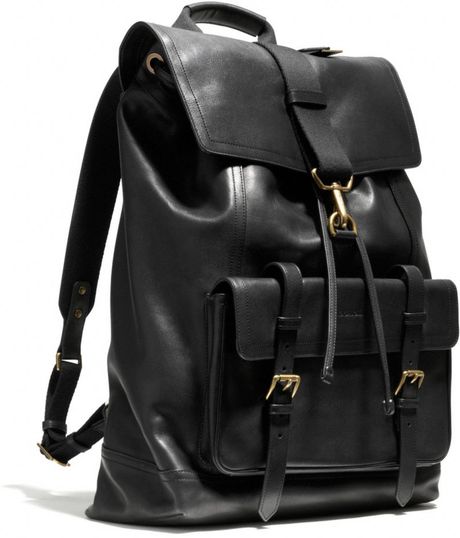 Coach Bleecker Backpack In Leather in Brown for Men (mahogany) | Lyst