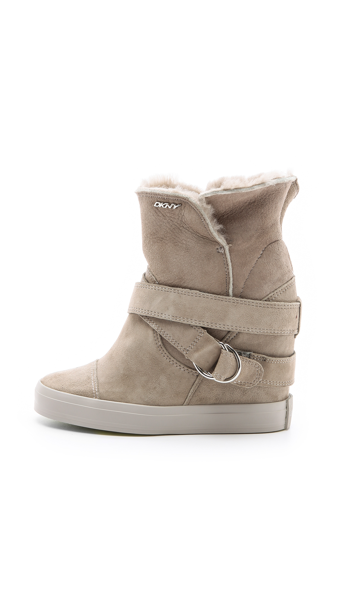 tan sneaker booties
