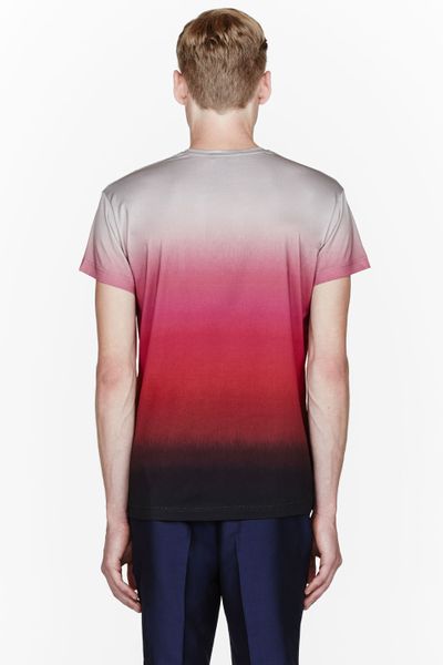 Jonathan Saunders Pink Ombre Effect T_shirt in Pink for Men | Lyst