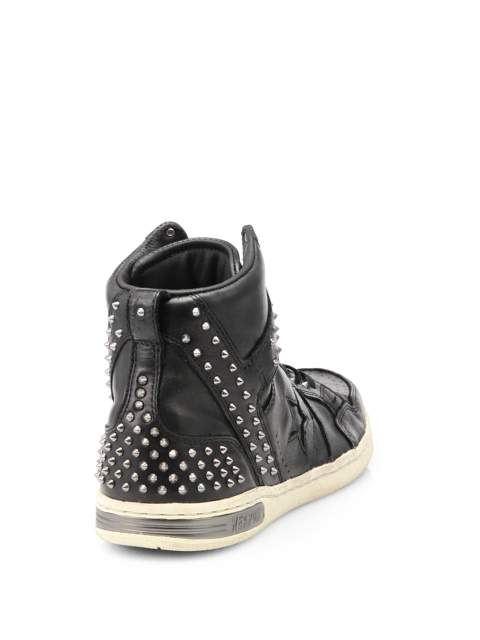 platform studded converse