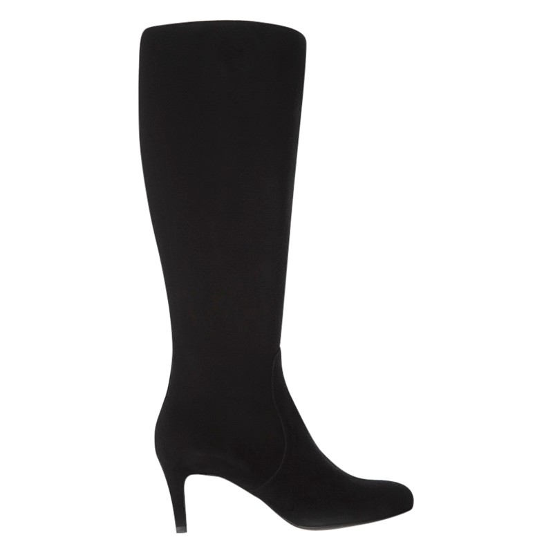 Hobbs Elizabeth Longboot Knee High Boots in Black (Black Suede) | Lyst