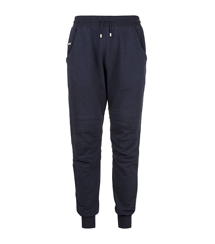 Pierre Balmain Biker Sweatpants in Blue for Men (natural) | Lyst