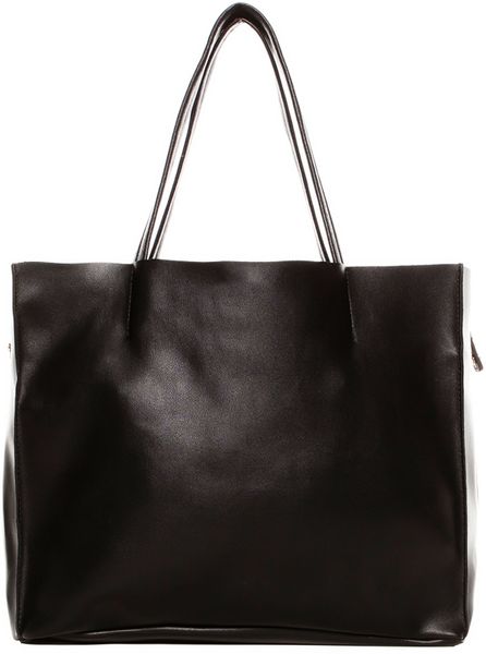 Pull&bear Shopper Bag in Black | Lyst