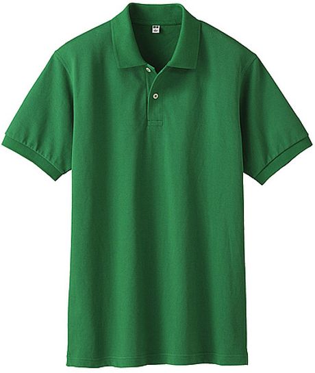 Uniqlo Pique Polo Shirt in Green for Men | Lyst