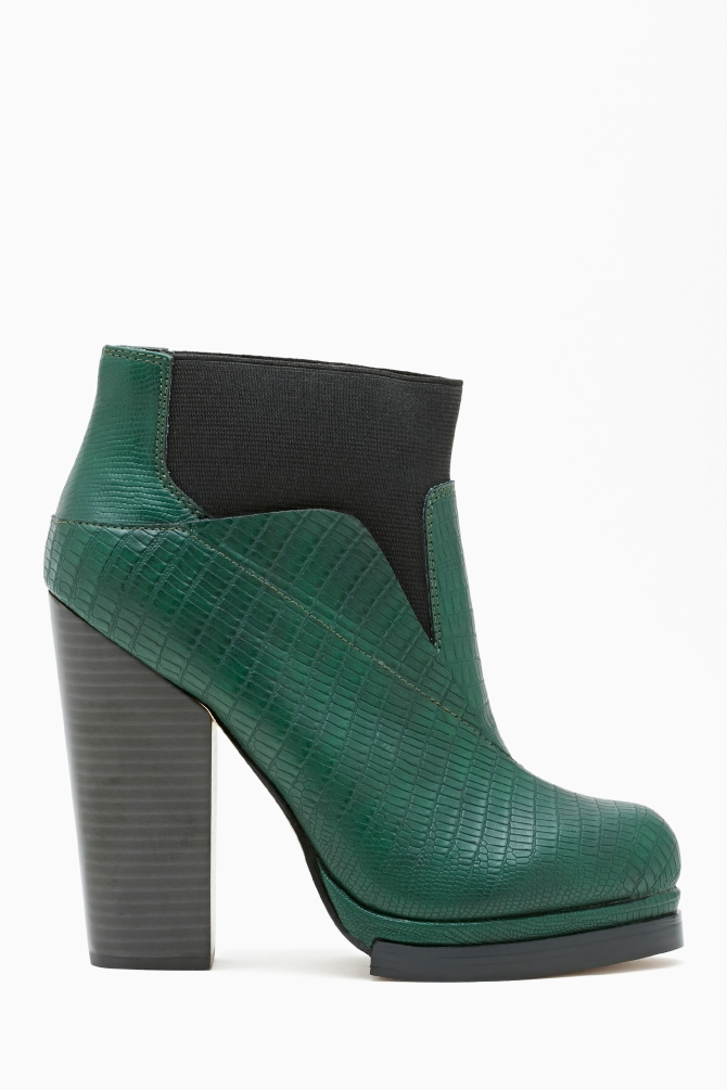 womens emerald green boots