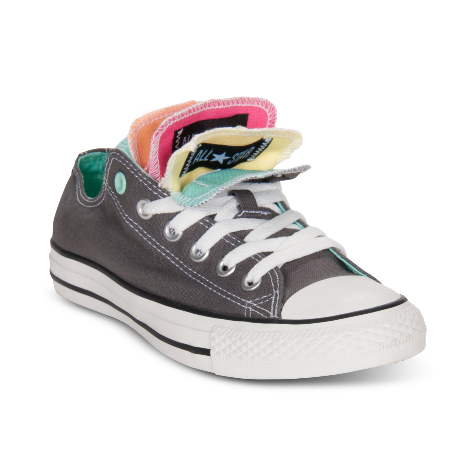 converse multi tongue trainers