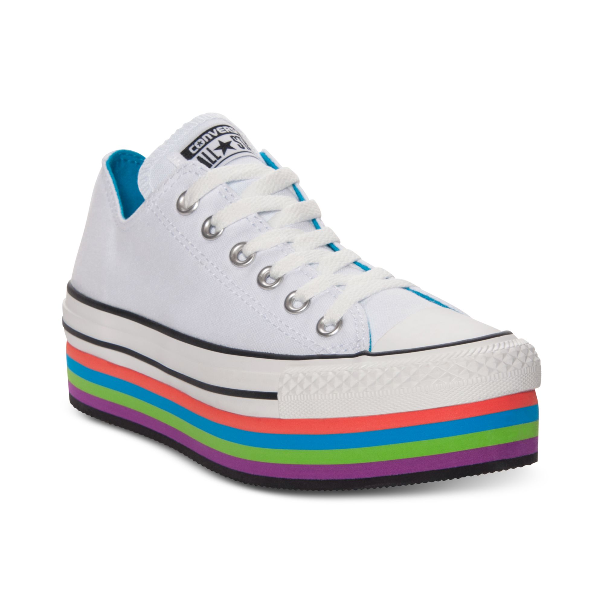 Converse Chuck Taylor Platform Eva Hi Casual Sneakers in White - Lyst