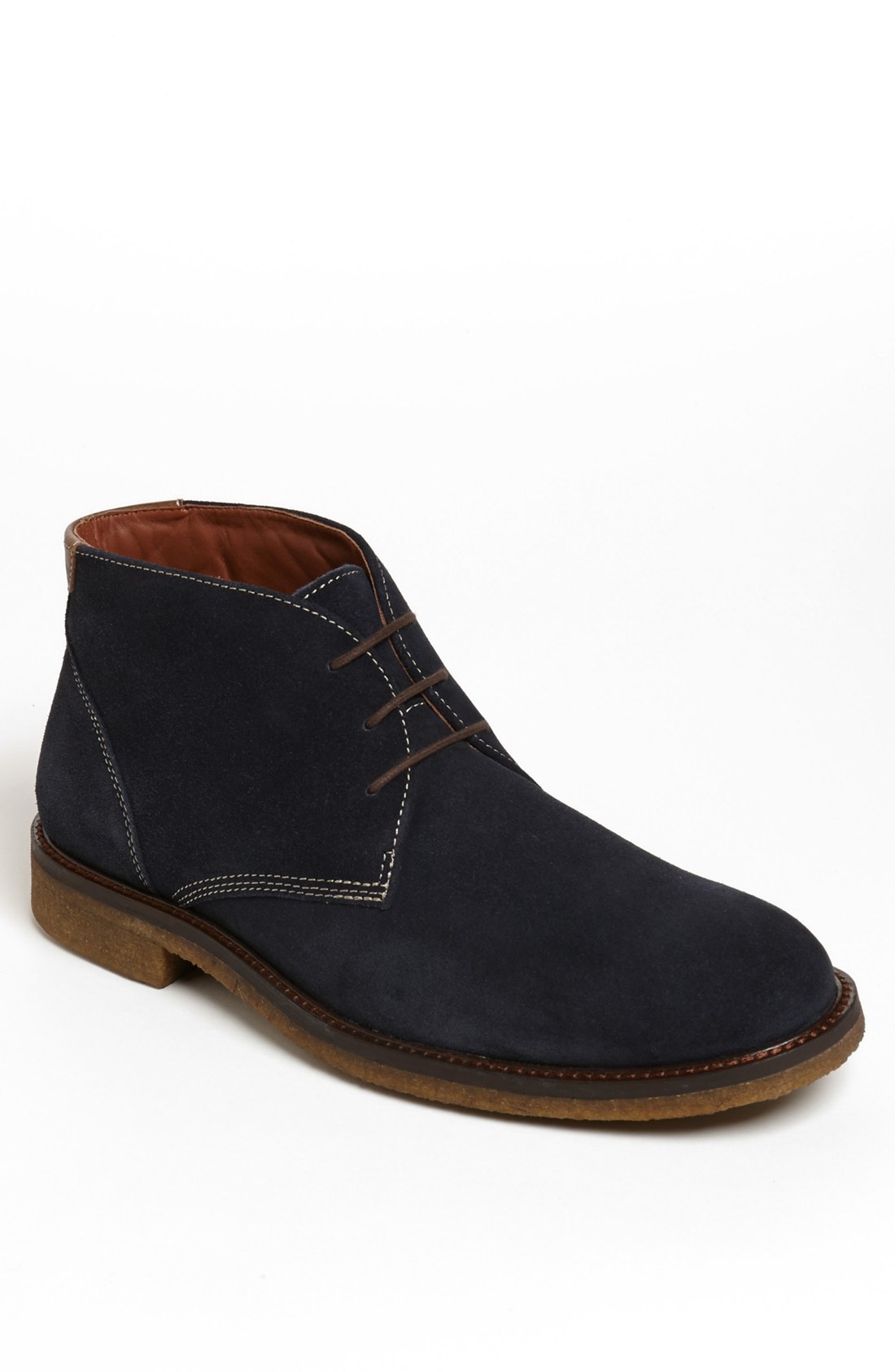 Johnston & Murphy Copeland Suede Chukka Boot in Blue for Men (Navy) | Lyst