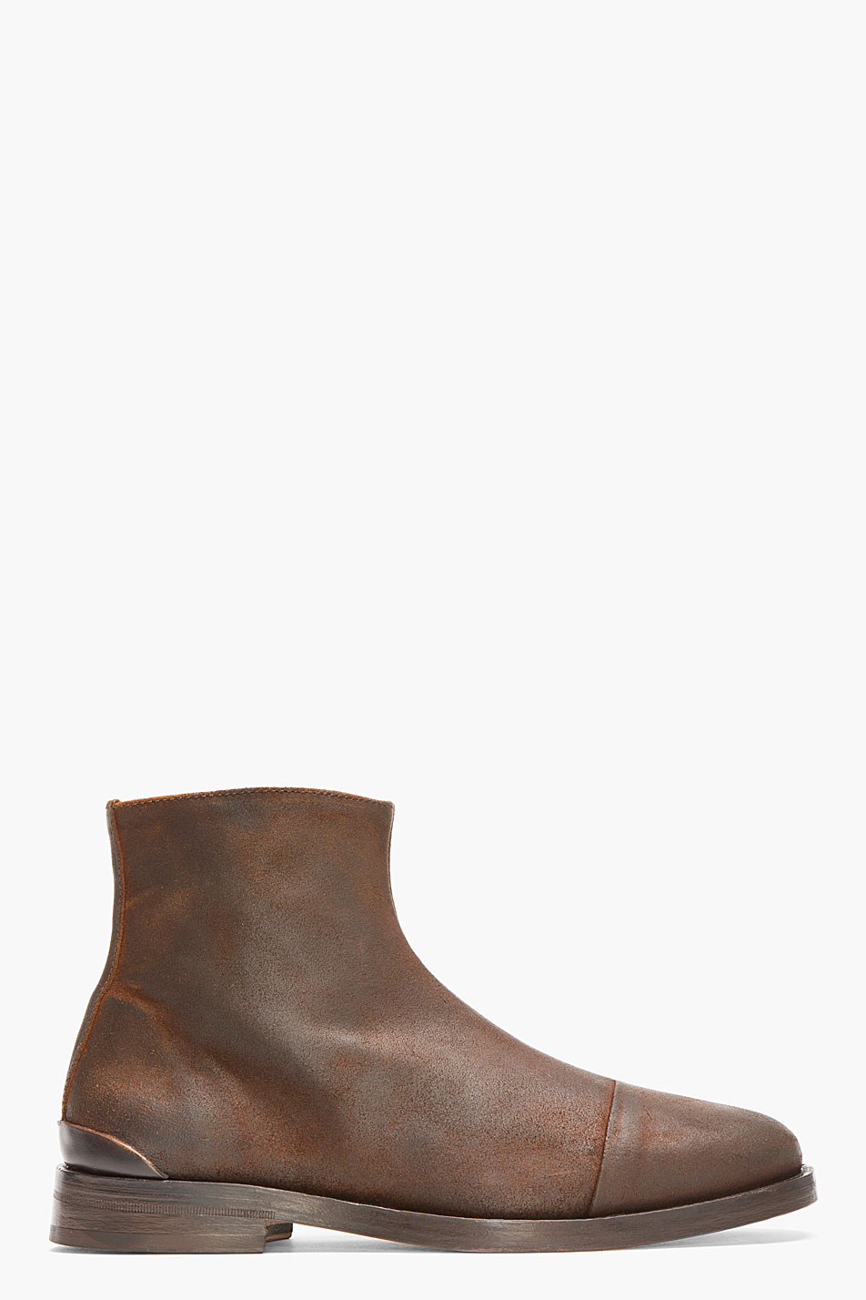 Lyst Rag & Bone Brown Brushed Suede Archer Boots in Brown for Men