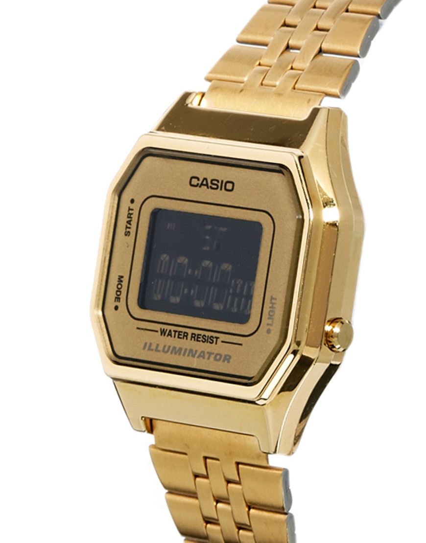 Lyst - G-Shock Gold Face Watch in Metallic