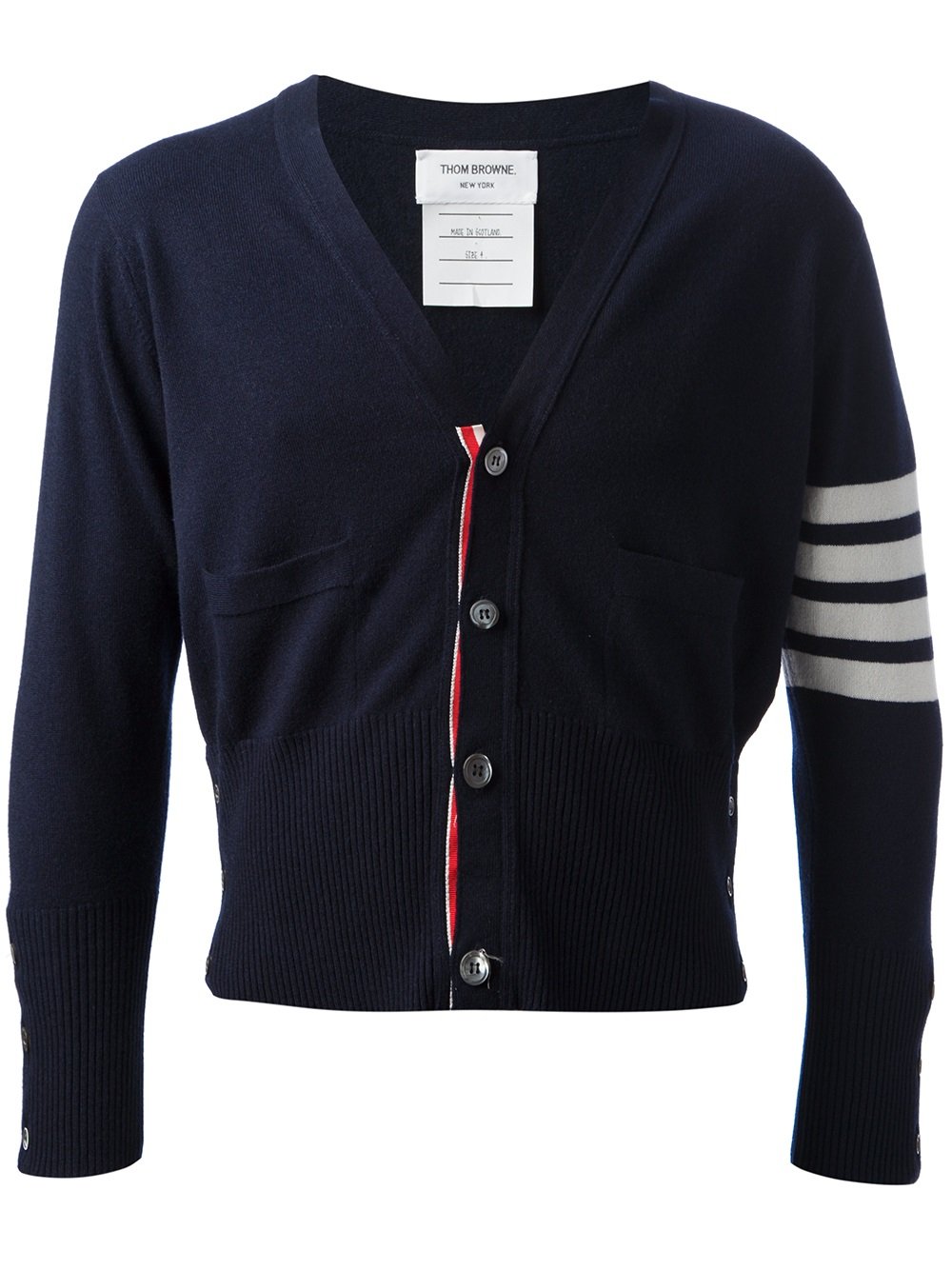 thom browne cardigan mens