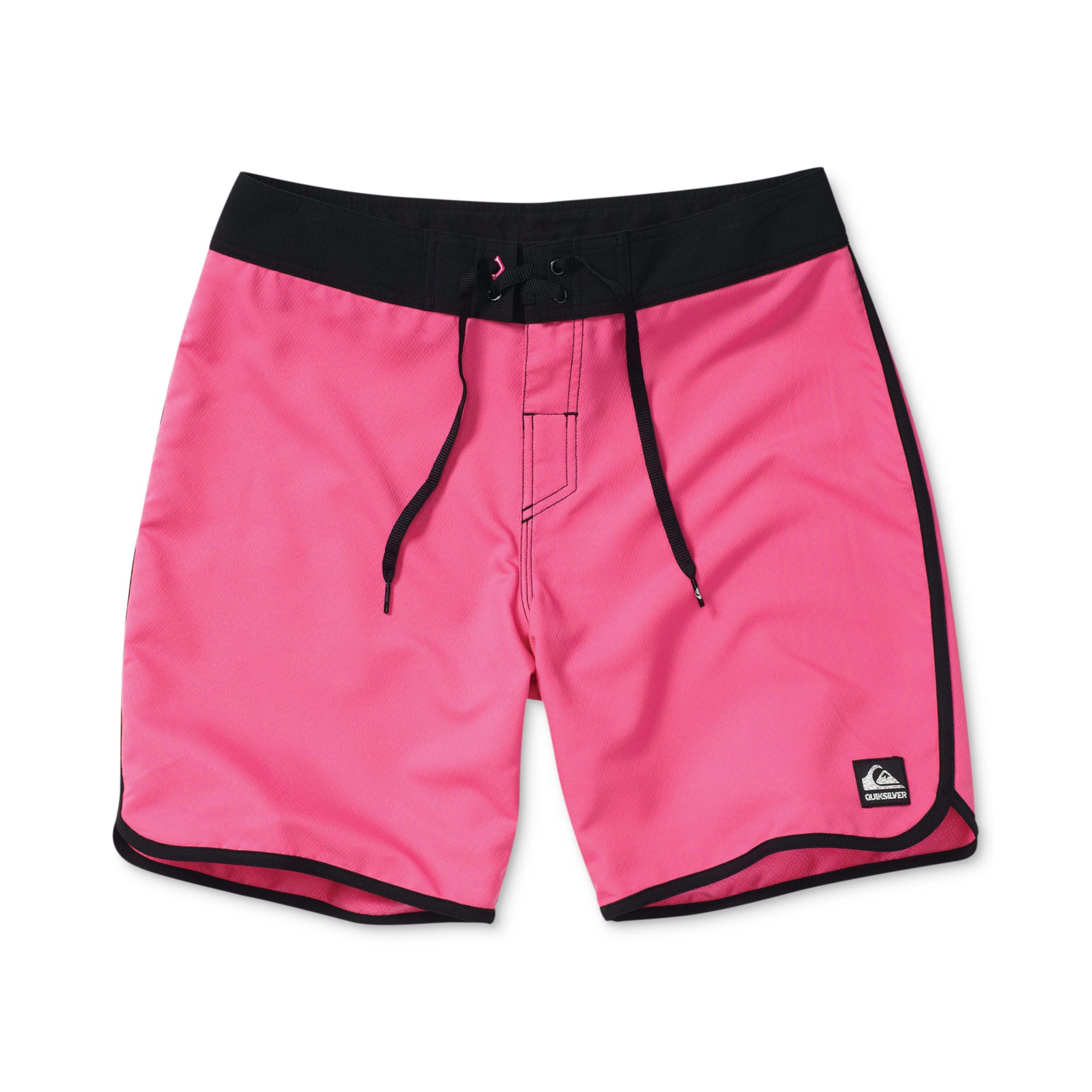 Lyst - Quiksilver Og Scallop Solid Boardshorts in Pink for Men