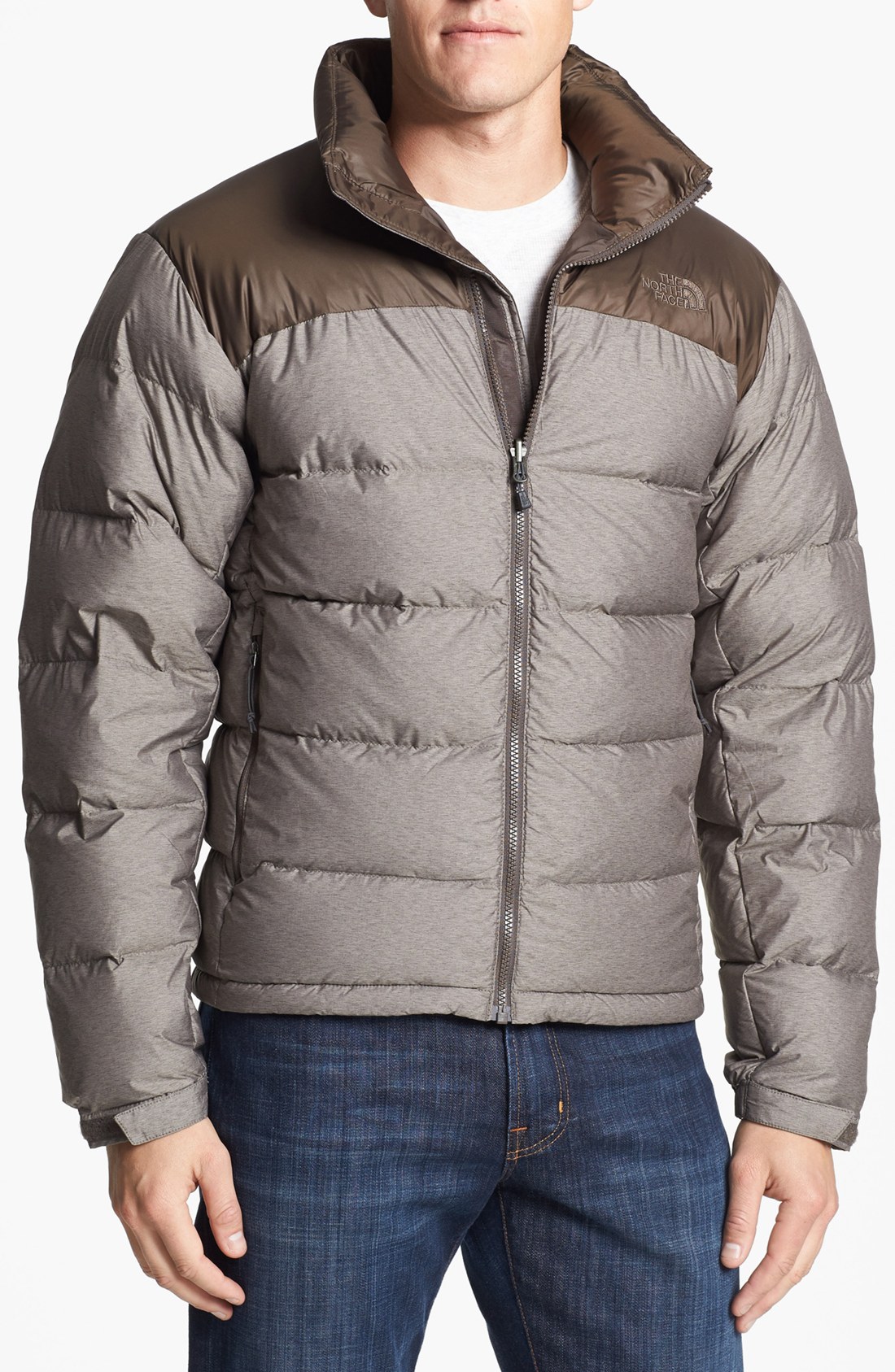 The North Face Nuptse 2 Down Jacket in Brown for Men (Coffee Brown) | Lyst