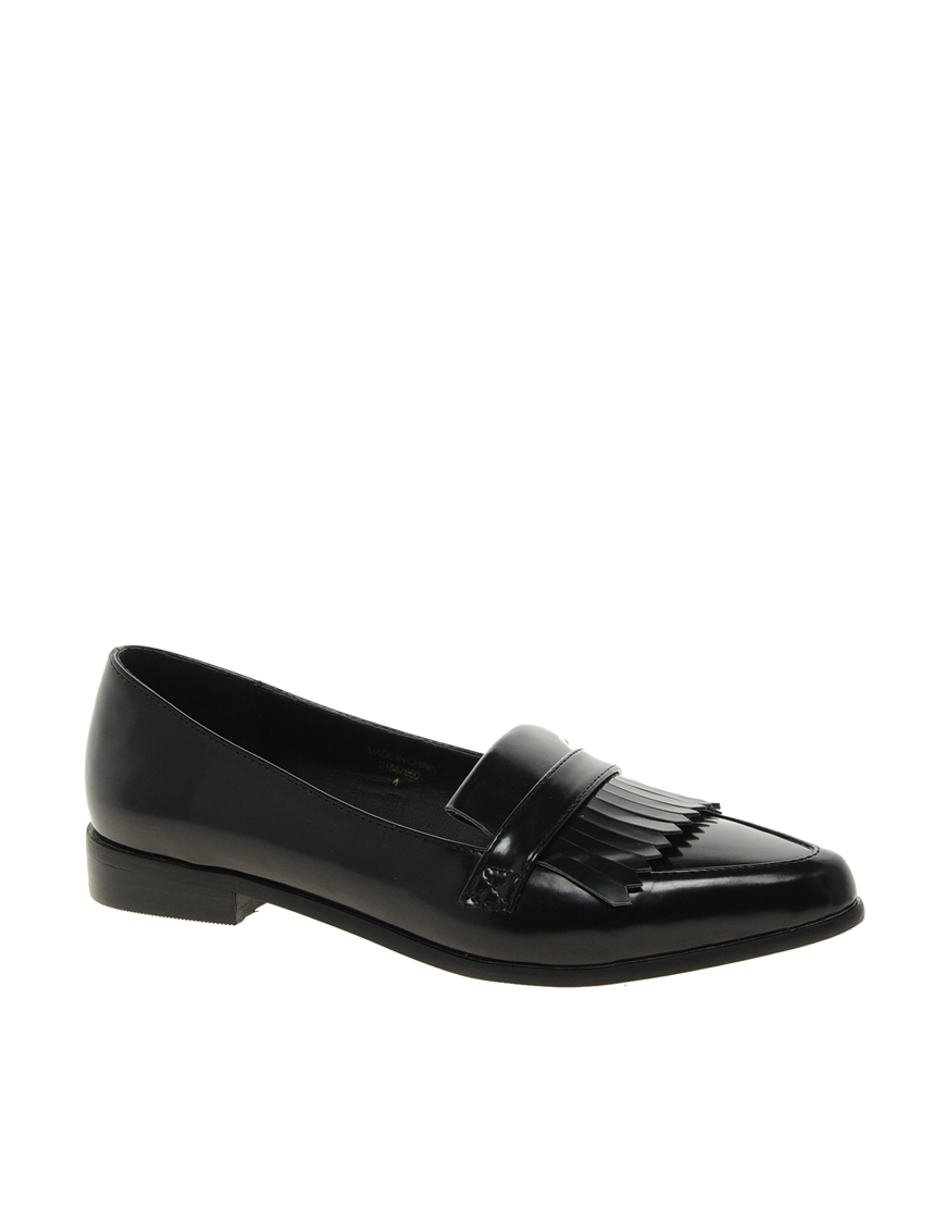 asos pointed flat shoes