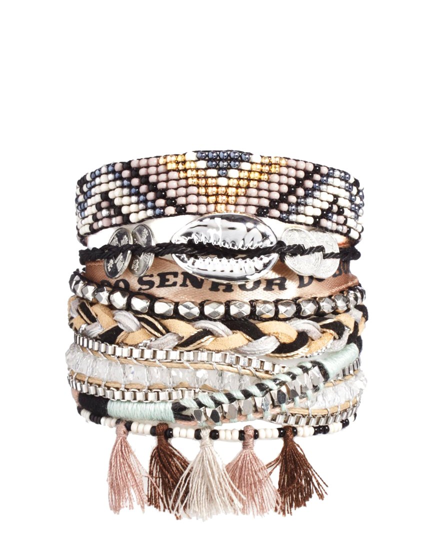 Lyst Hipanema Shadow Bracelet In Gray Gallery