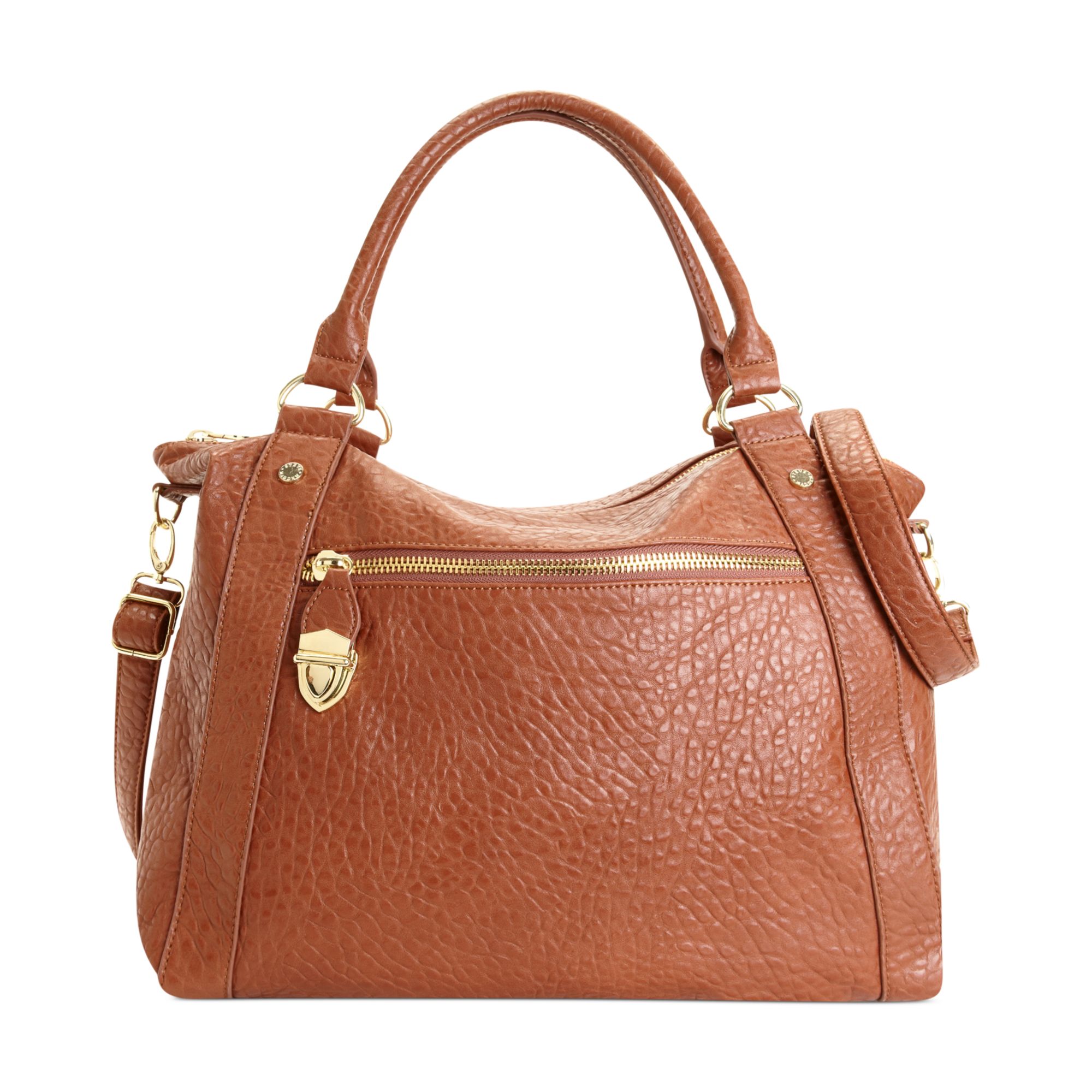 Lyst Steve Madden Handbag Bbarlow Tote In Brown Gallery